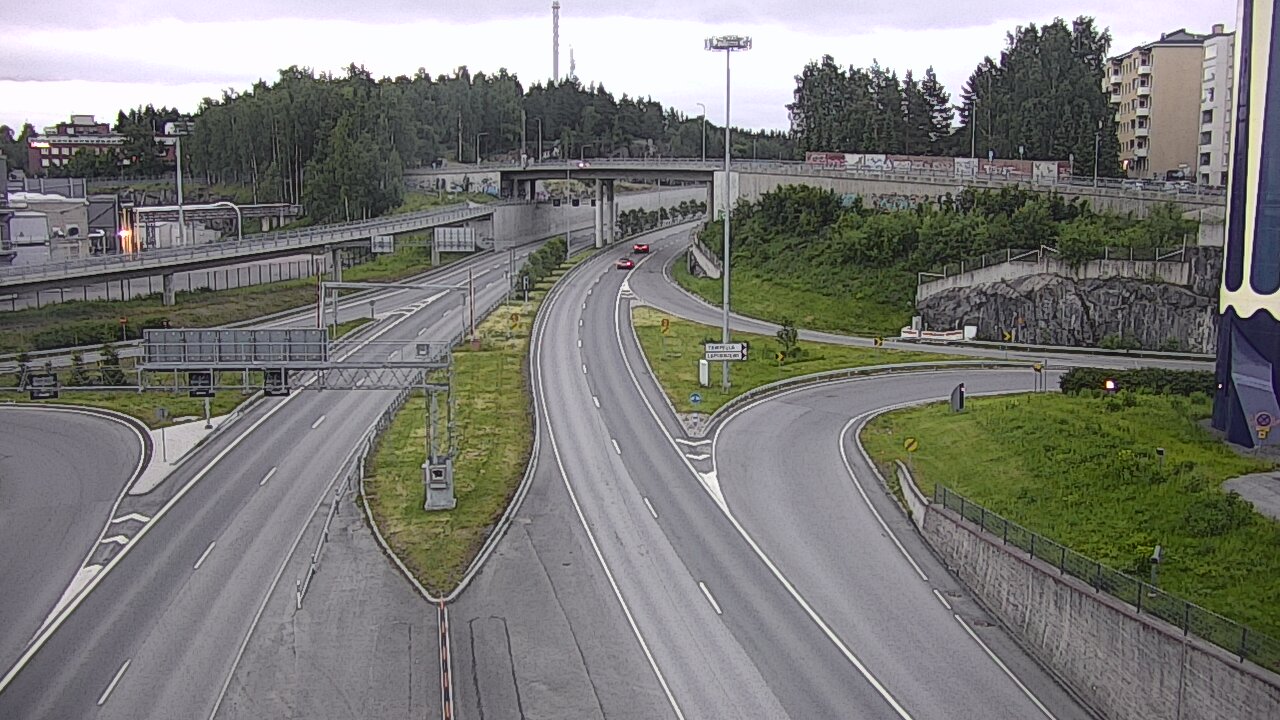 Kelikamerat Kuva Tie 12 Tampere, Rantatunneli Armonkallio, Tampere, Pirkanmaa