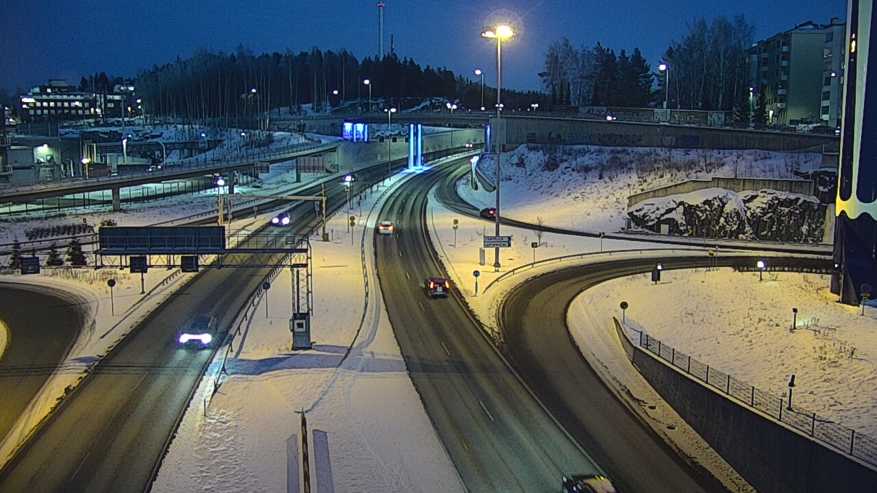 Kelikamerat Kuva Tie 12 Tampere, Rantatunneli Armonkallio, Tampere, Pirkanmaa