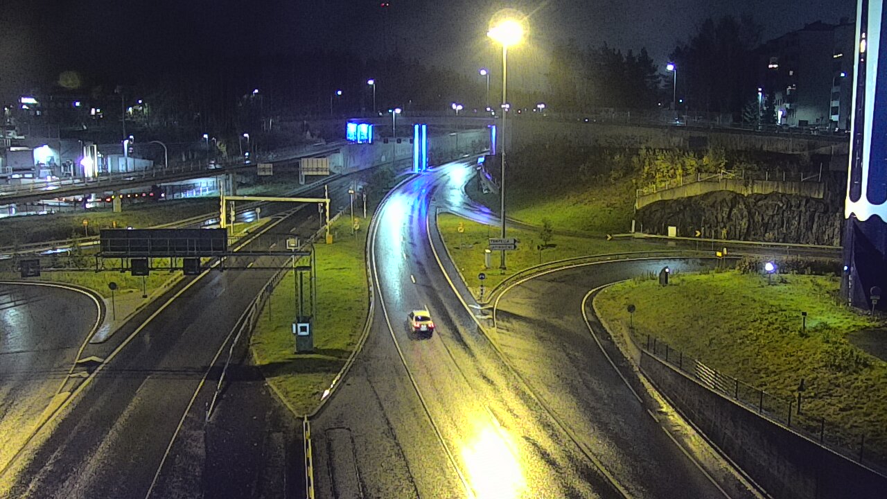 Kelikamerat Kuva Tie 12 Tampere, Rantatunneli Armonkallio, Tampere, Pirkanmaa