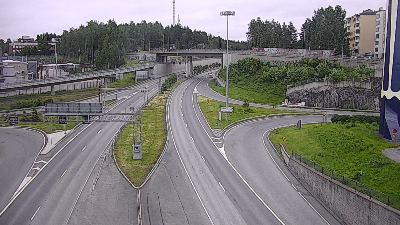 Kelikamerat Kuva Tie 12 Tampere, Rantatunneli Armonkallio, Tampere, Pirkanmaa