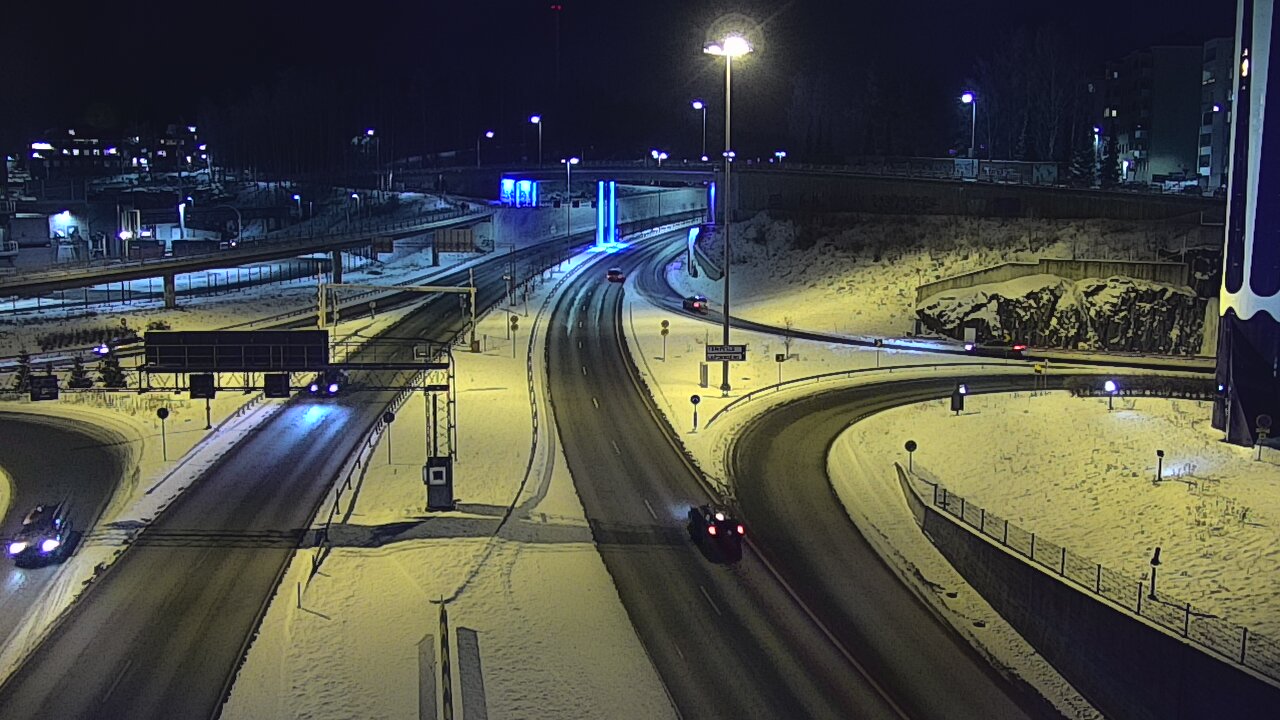 Kelikamerat Kuva Tie 12 Tampere, Rantatunneli Armonkallio, Tampere, Pirkanmaa