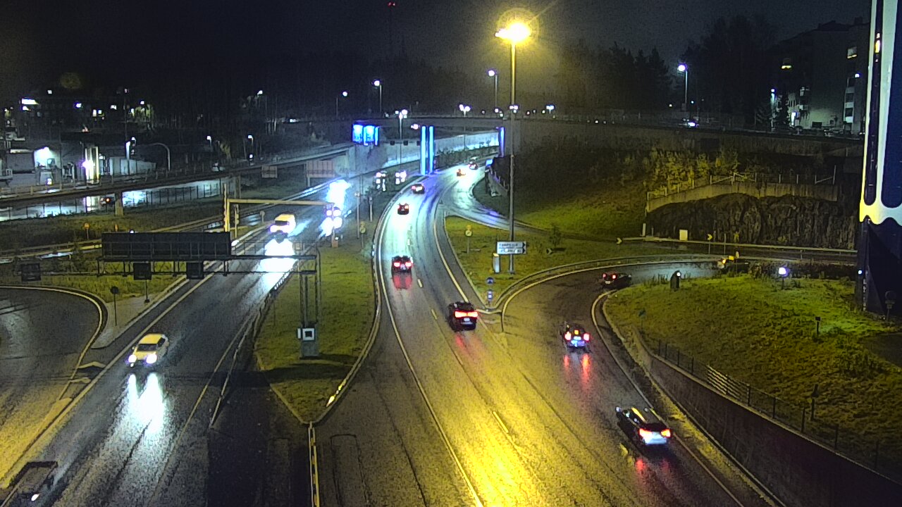 Kelikamerat Kuva Tie 12 Tampere, Rantatunneli Armonkallio, Tampere, Pirkanmaa