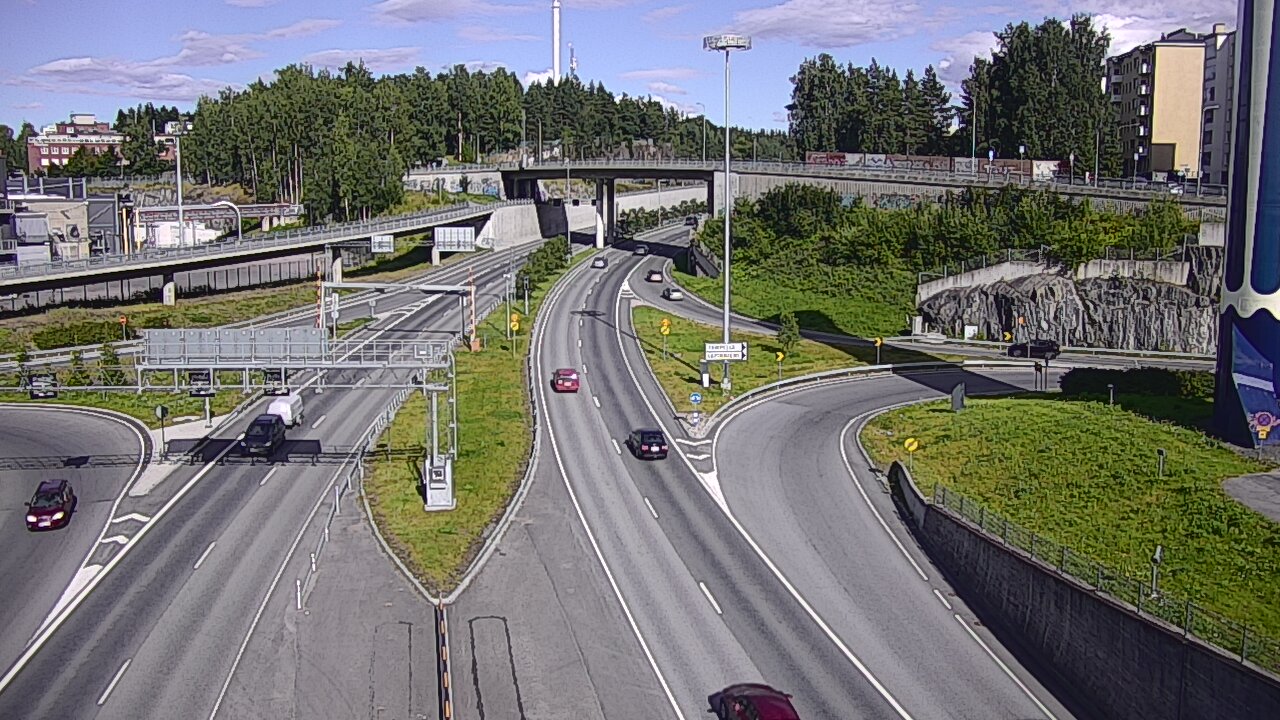 Kelikamerat Kuva Tie 12 Tampere, Rantatunneli Armonkallio, Tampere, Pirkanmaa