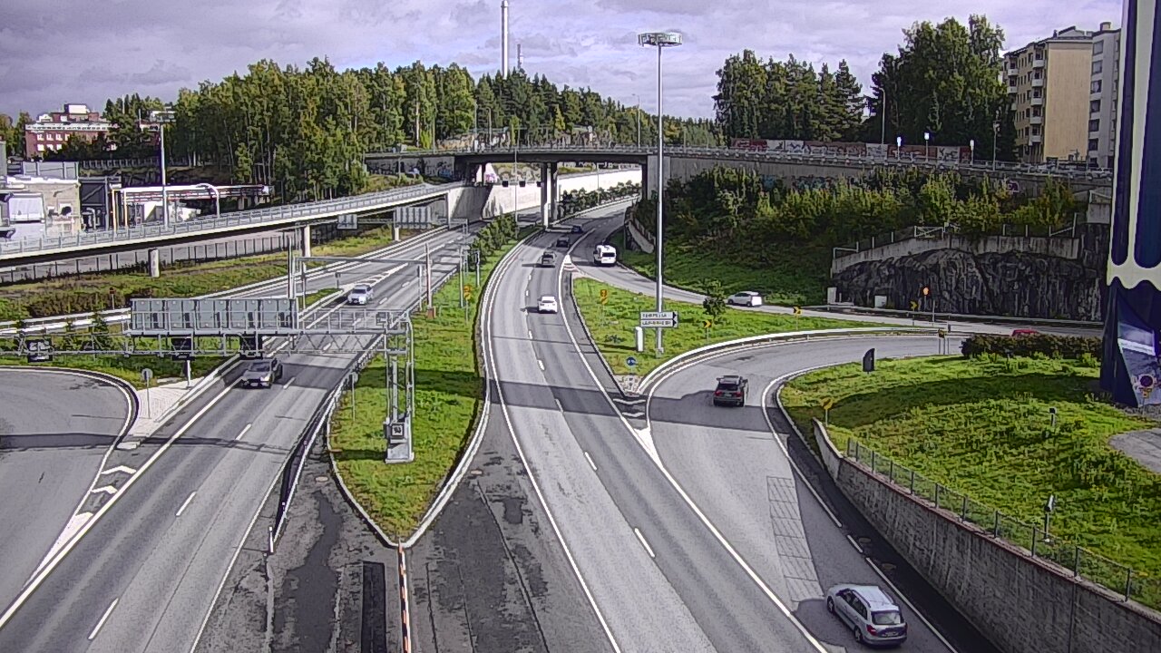 Kelikamerat Kuva Tie 12 Tampere, Rantatunneli Armonkallio, Tampere, Pirkanmaa