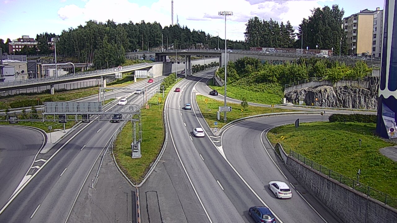 Kelikamerat Kuva Tie 12 Tampere, Rantatunneli Armonkallio, Tampere, Pirkanmaa