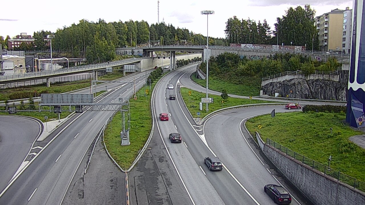 Weather Camera Image Road 12 Tampere, Rantatunneli Armonkallio, Tampere, Pirkanmaa