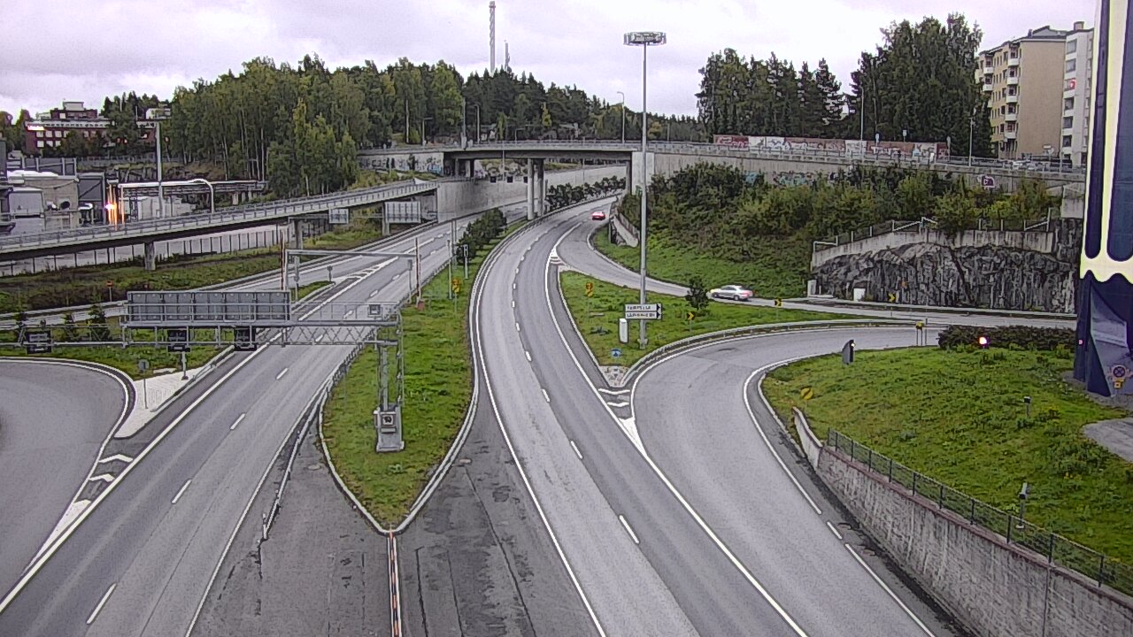 Kelikamerat Kuva Tie 12 Tampere, Rantatunneli Armonkallio, Tampere, Pirkanmaa