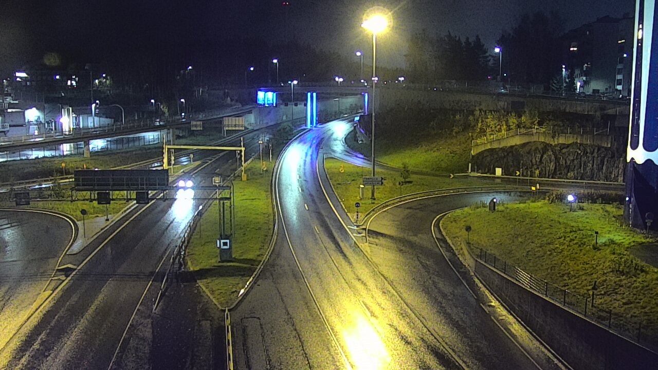 Kelikamerat Kuva Tie 12 Tampere, Rantatunneli Armonkallio, Tampere, Pirkanmaa