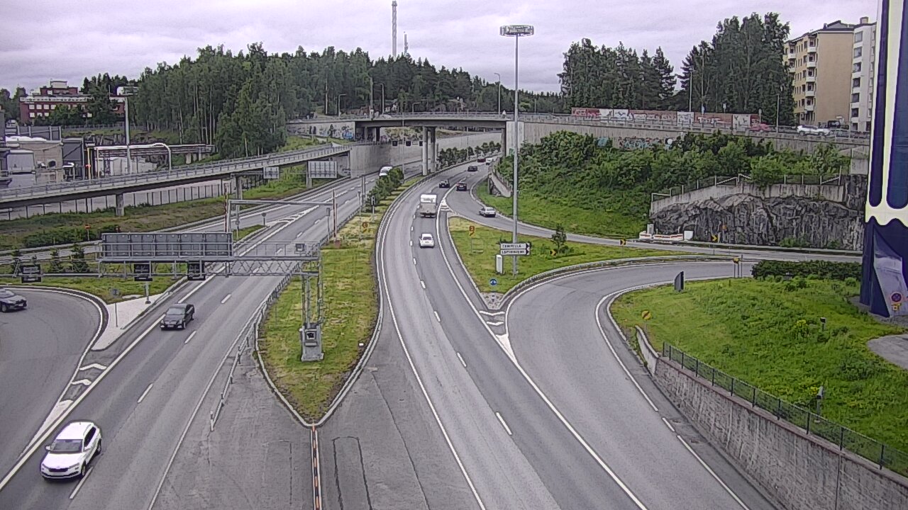 Kelikamerat Kuva Tie 12 Tampere, Rantatunneli Armonkallio, Tampere, Pirkanmaa