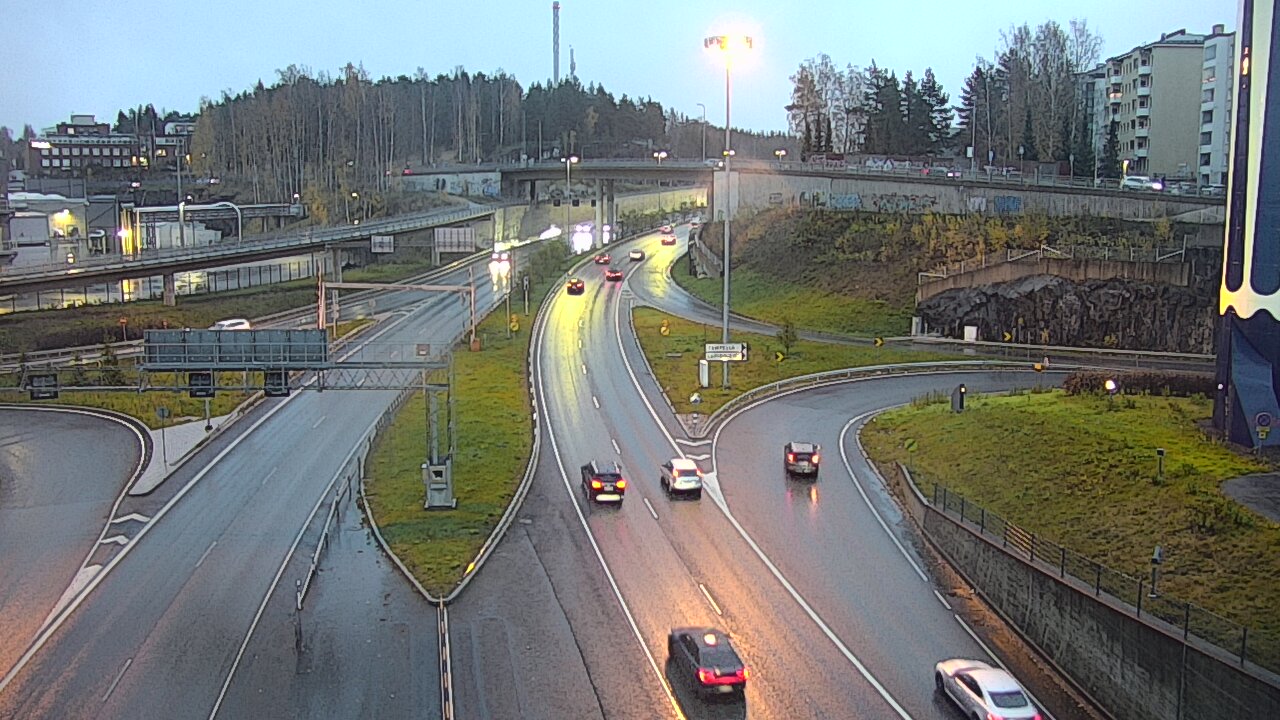 Kelikamerat Kuva Tie 12 Tampere, Rantatunneli Armonkallio, Tampere, Pirkanmaa