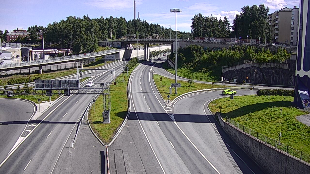 Kelikamerat Kuva Tie 12 Tampere, Rantatunneli Armonkallio, Tampere, Pirkanmaa