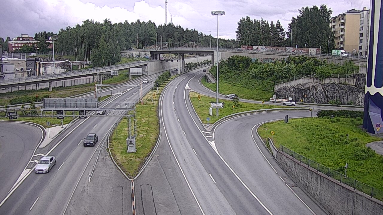 Kelikamerat Kuva Tie 12 Tampere, Rantatunneli Armonkallio, Tampere, Pirkanmaa