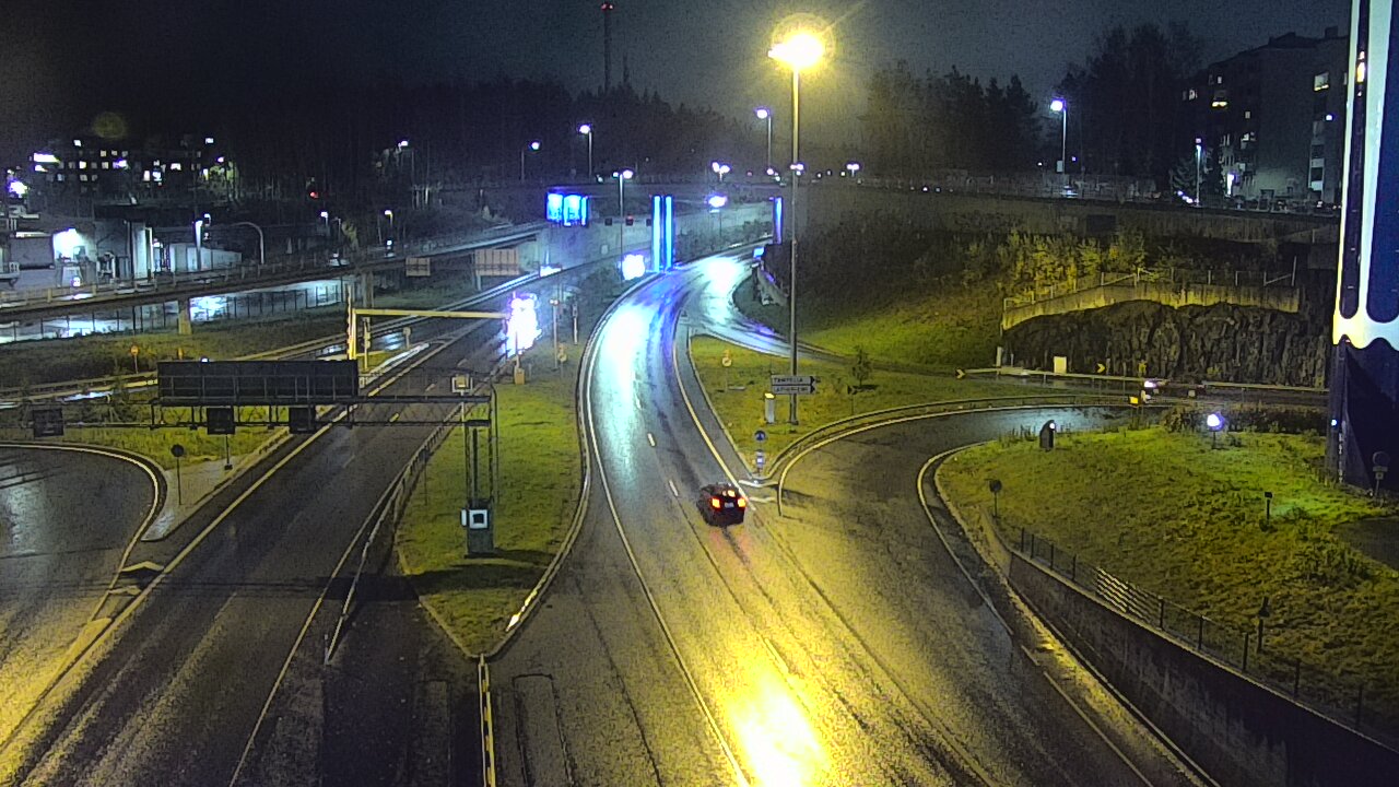 Kelikamerat Kuva Tie 12 Tampere, Rantatunneli Armonkallio, Tampere, Pirkanmaa