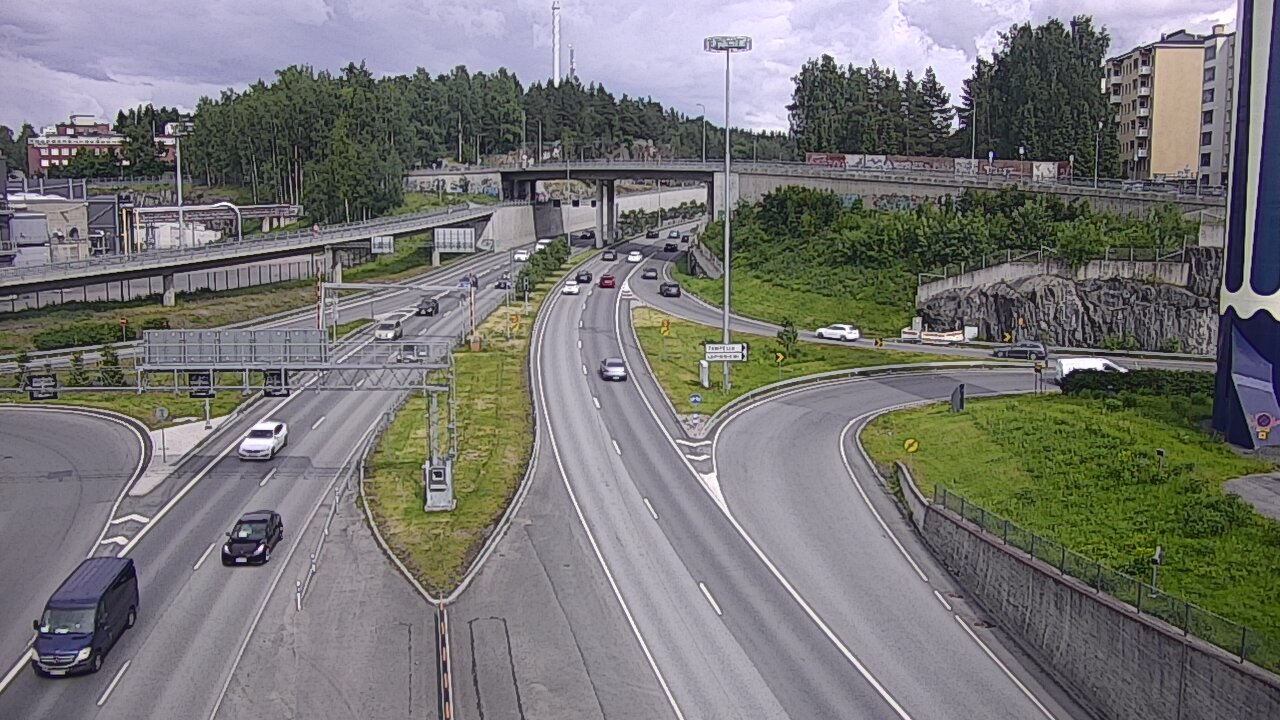 Kelikamerat Kuva Tie 12 Tampere, Rantatunneli Armonkallio, Tampere, Pirkanmaa