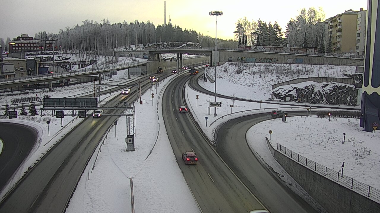 Kelikamerat Kuva Tie 12 Tampere, Rantatunneli Armonkallio, Tampere, Pirkanmaa