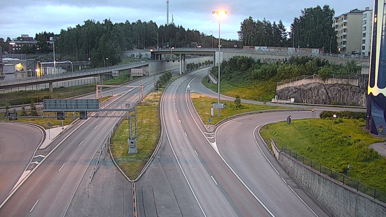 Kelikamerat Kuva Tie 12 Tampere, Rantatunneli Armonkallio, Tampere, Pirkanmaa