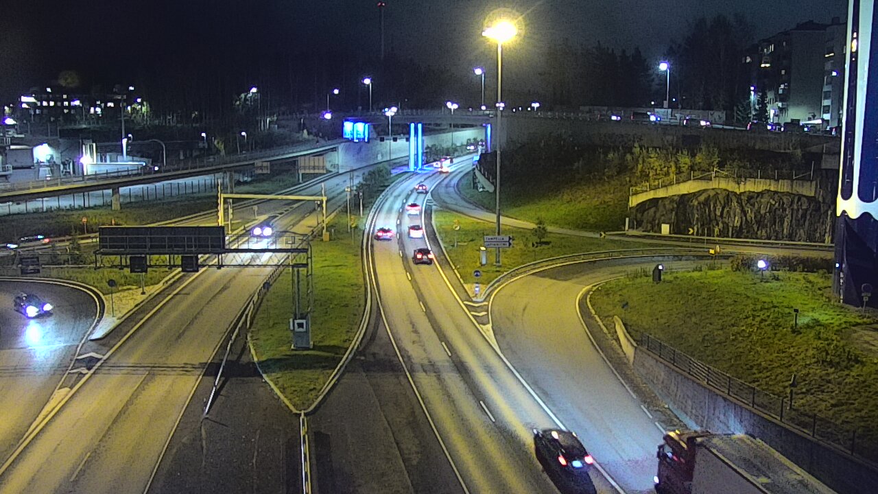 Kelikamerat Kuva Tie 12 Tampere, Rantatunneli Armonkallio, Tampere, Pirkanmaa