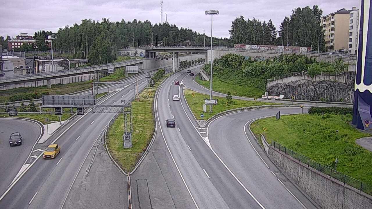 Kelikamerat Kuva Tie 12 Tampere, Rantatunneli Armonkallio, Tampere, Pirkanmaa