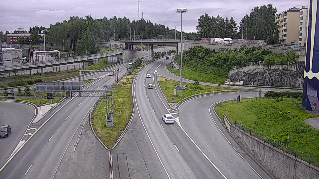 Kelikamerat Kuva Tie 12 Tampere, Rantatunneli Armonkallio, Tampere, Pirkanmaa