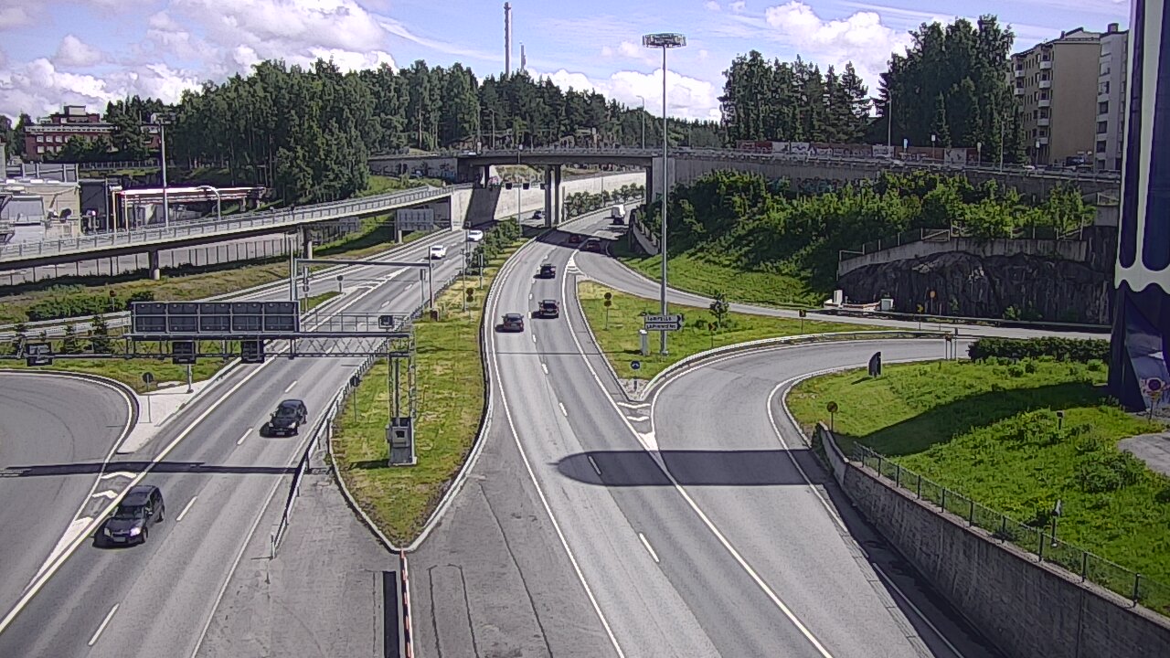 Kelikamerat Kuva Tie 12 Tampere, Rantatunneli Armonkallio, Tampere, Pirkanmaa