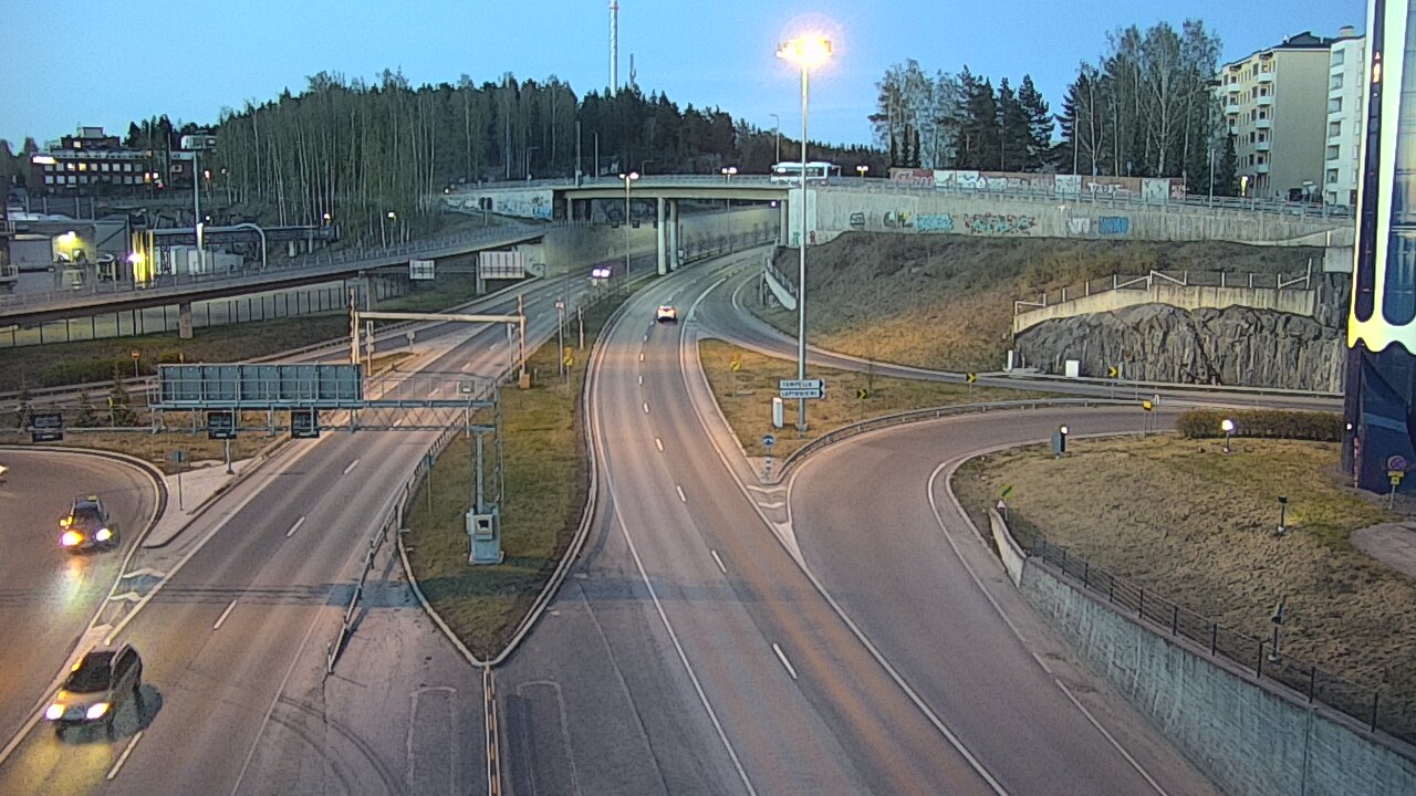 Weather Camera Image Road 12 Tampere, Rantatunneli Armonkallio, Tampere, Pirkanmaa