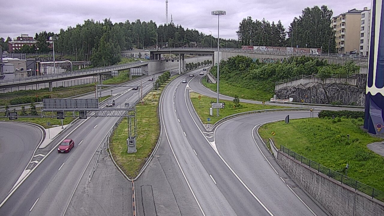 Kelikamerat Kuva Tie 12 Tampere, Rantatunneli Armonkallio, Tampere, Pirkanmaa