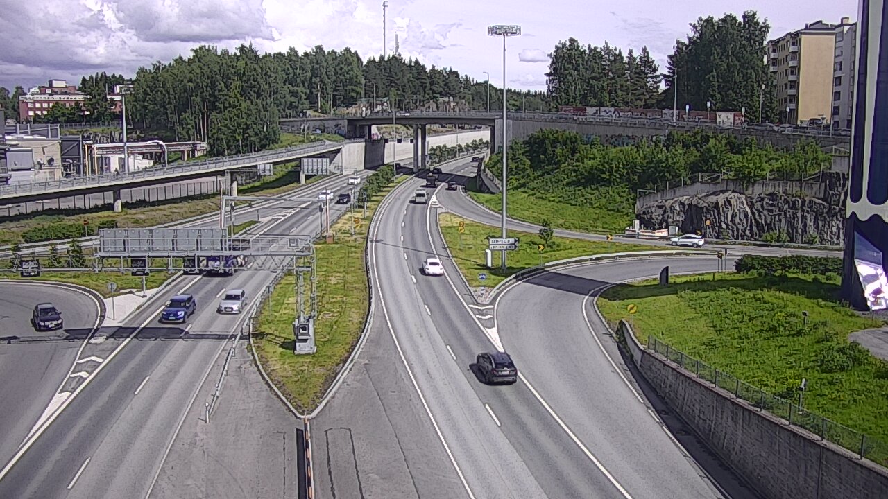 Kelikamerat Kuva Tie 12 Tampere, Rantatunneli Armonkallio, Tampere, Pirkanmaa