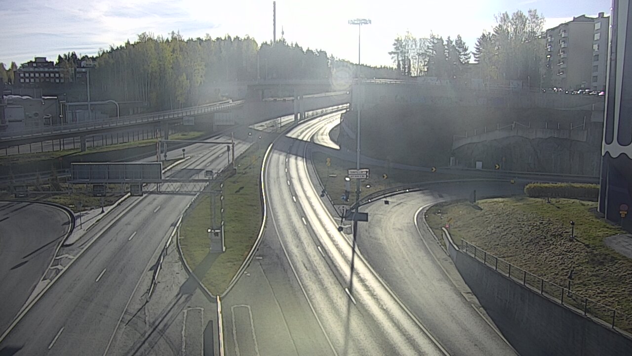 Weather Camera Image Väg 12 Tammerfors, Rantatunneli Armonkallio, Tampere, Pirkanmaa