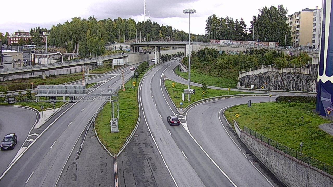 Kelikamerat Kuva Tie 12 Tampere, Rantatunneli Armonkallio, Tampere, Pirkanmaa