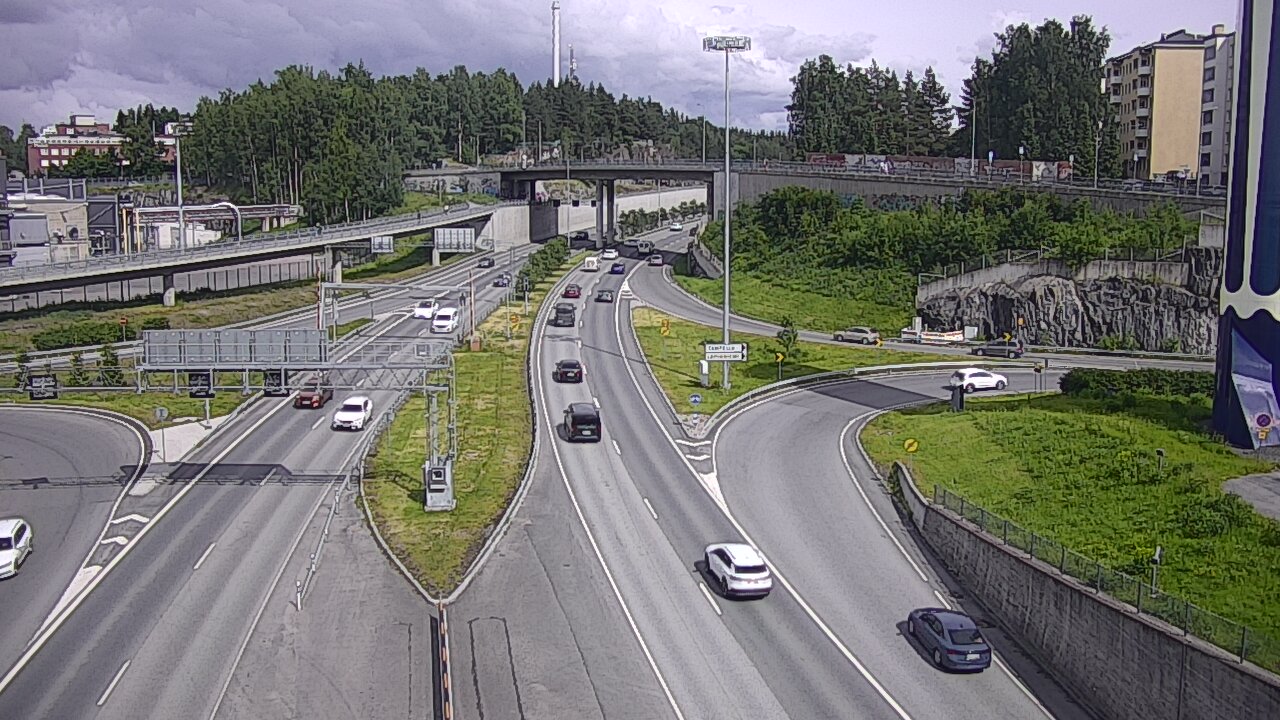 Kelikamerat Kuva Tie 12 Tampere, Rantatunneli Armonkallio, Tampere, Pirkanmaa