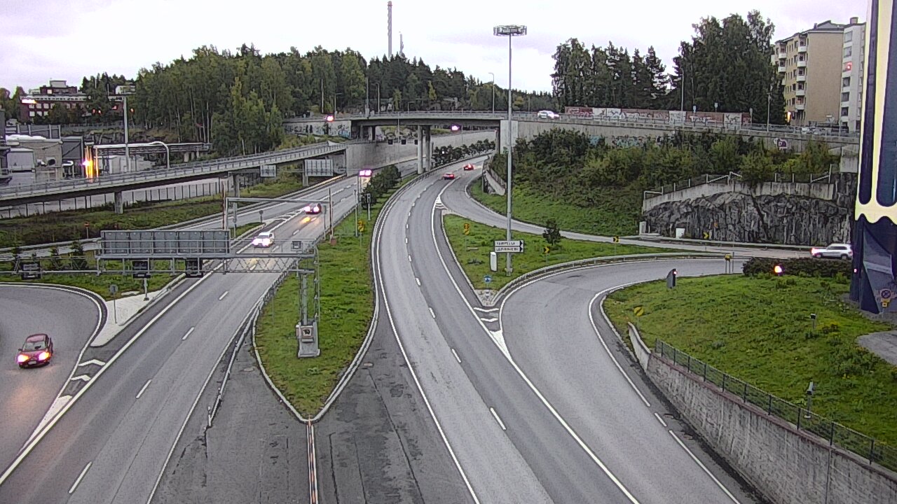 Kelikamerat Kuva Tie 12 Tampere, Rantatunneli Armonkallio, Tampere, Pirkanmaa