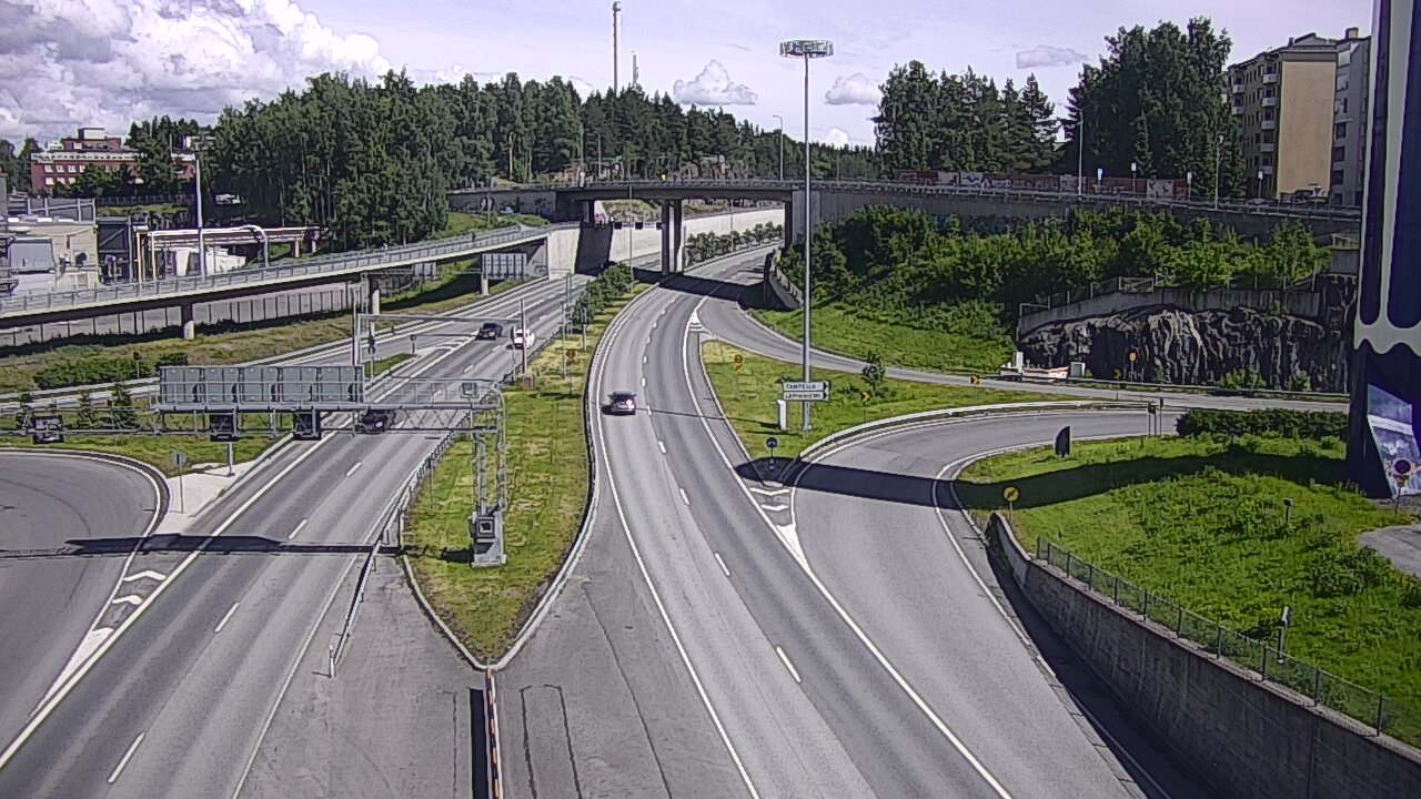 Kelikamerat Kuva Tie 12 Tampere, Rantatunneli Armonkallio, Tampere, Pirkanmaa