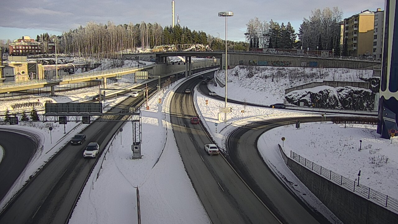 Kelikamerat Kuva Tie 12 Tampere, Rantatunneli Armonkallio, Tampere, Pirkanmaa