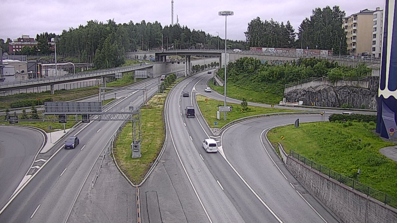 Kelikamerat Kuva Tie 12 Tampere, Rantatunneli Armonkallio, Tampere, Pirkanmaa