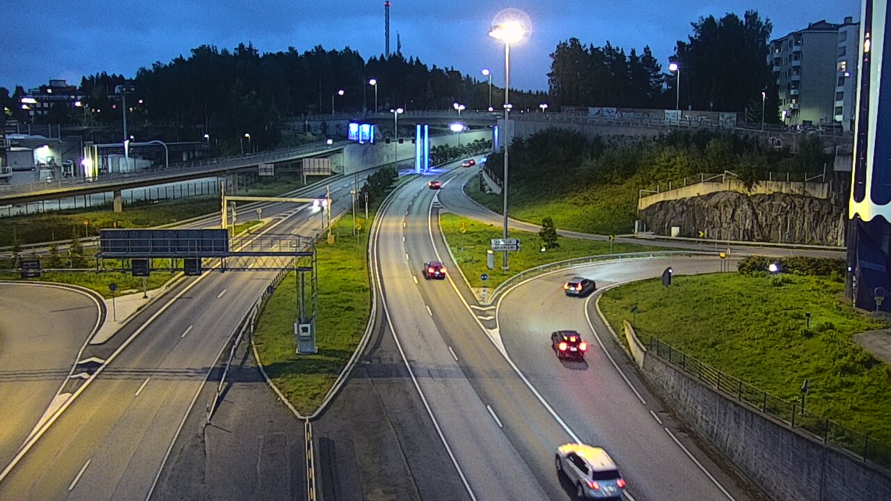 Kelikamerat Kuva Tie 12 Tampere, Rantatunneli Armonkallio, Tampere, Pirkanmaa