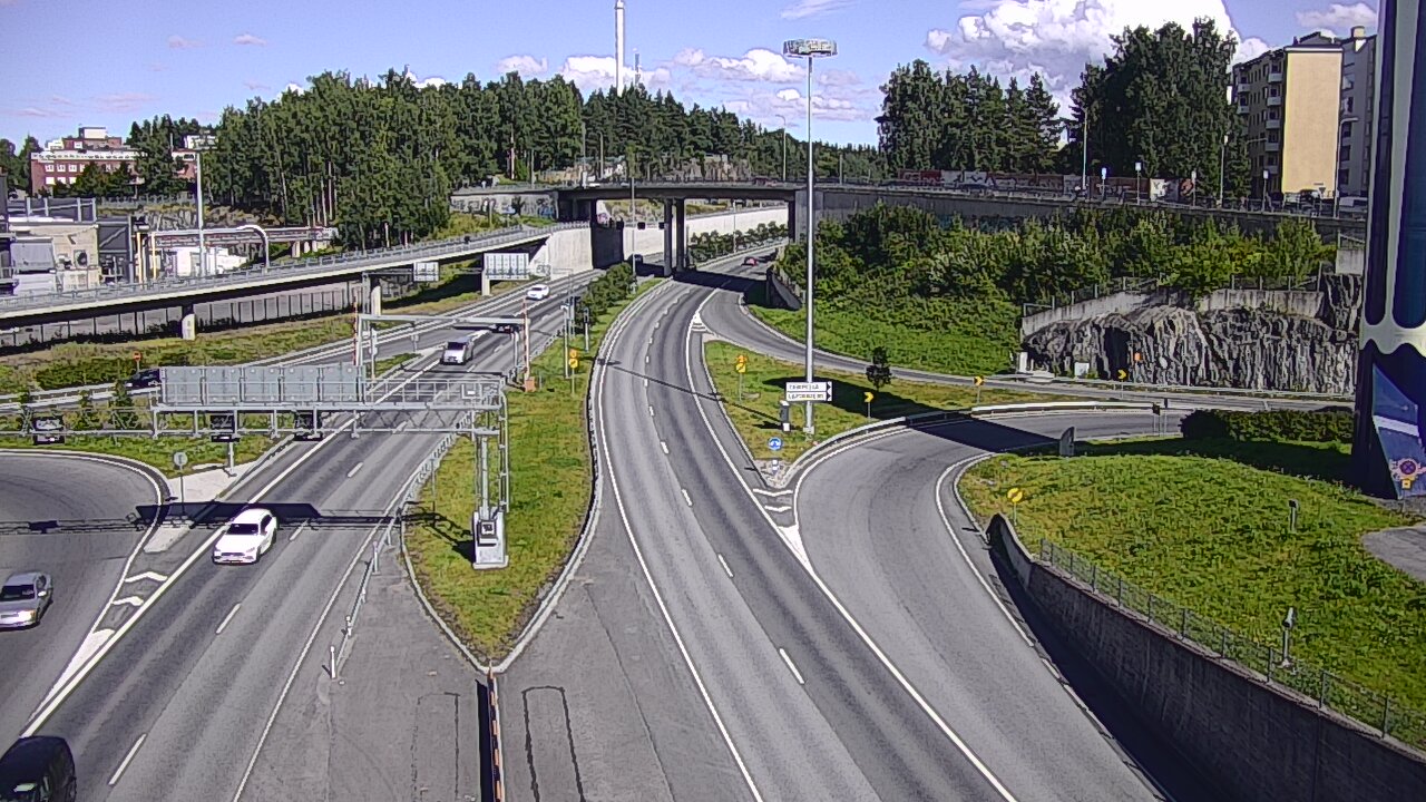Kelikamerat Kuva Tie 12 Tampere, Rantatunneli Armonkallio, Tampere, Pirkanmaa