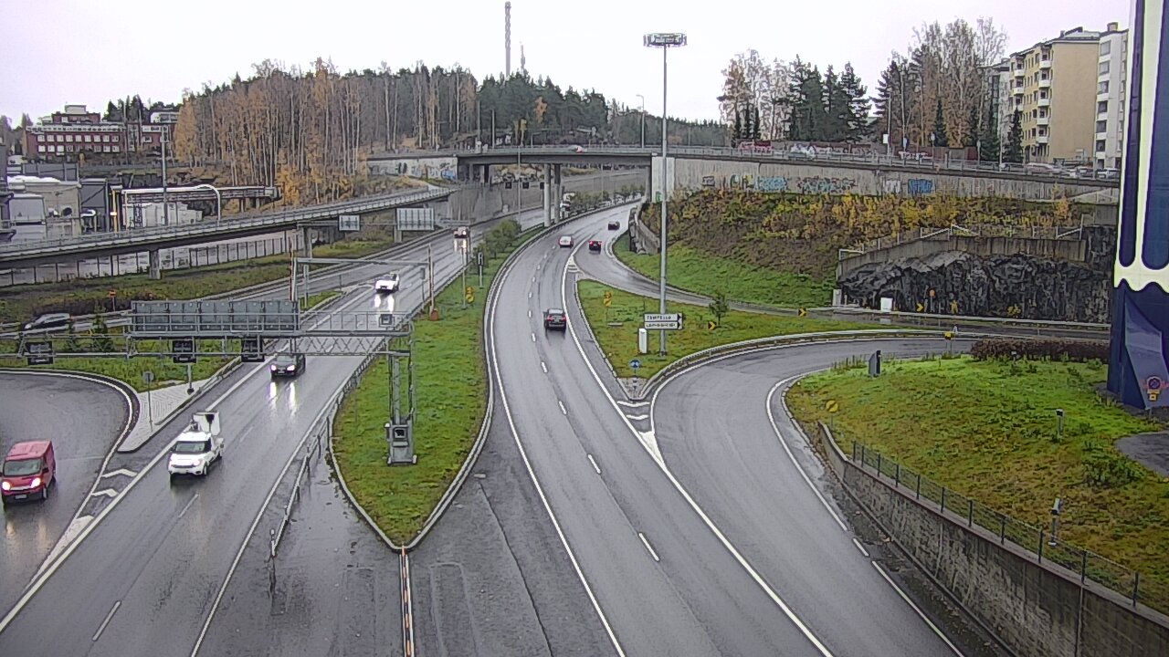 Kelikamerat Kuva Tie 12 Tampere, Rantatunneli Armonkallio, Tampere, Pirkanmaa