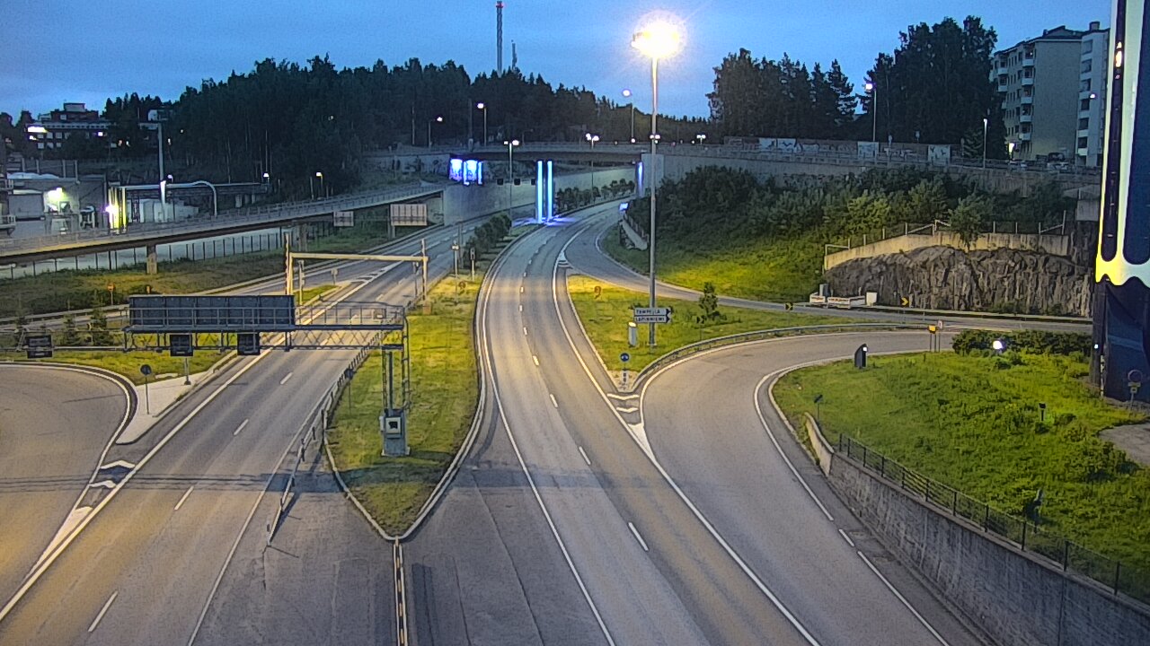 Kelikamerat Kuva Tie 12 Tampere, Rantatunneli Armonkallio, Tampere, Pirkanmaa