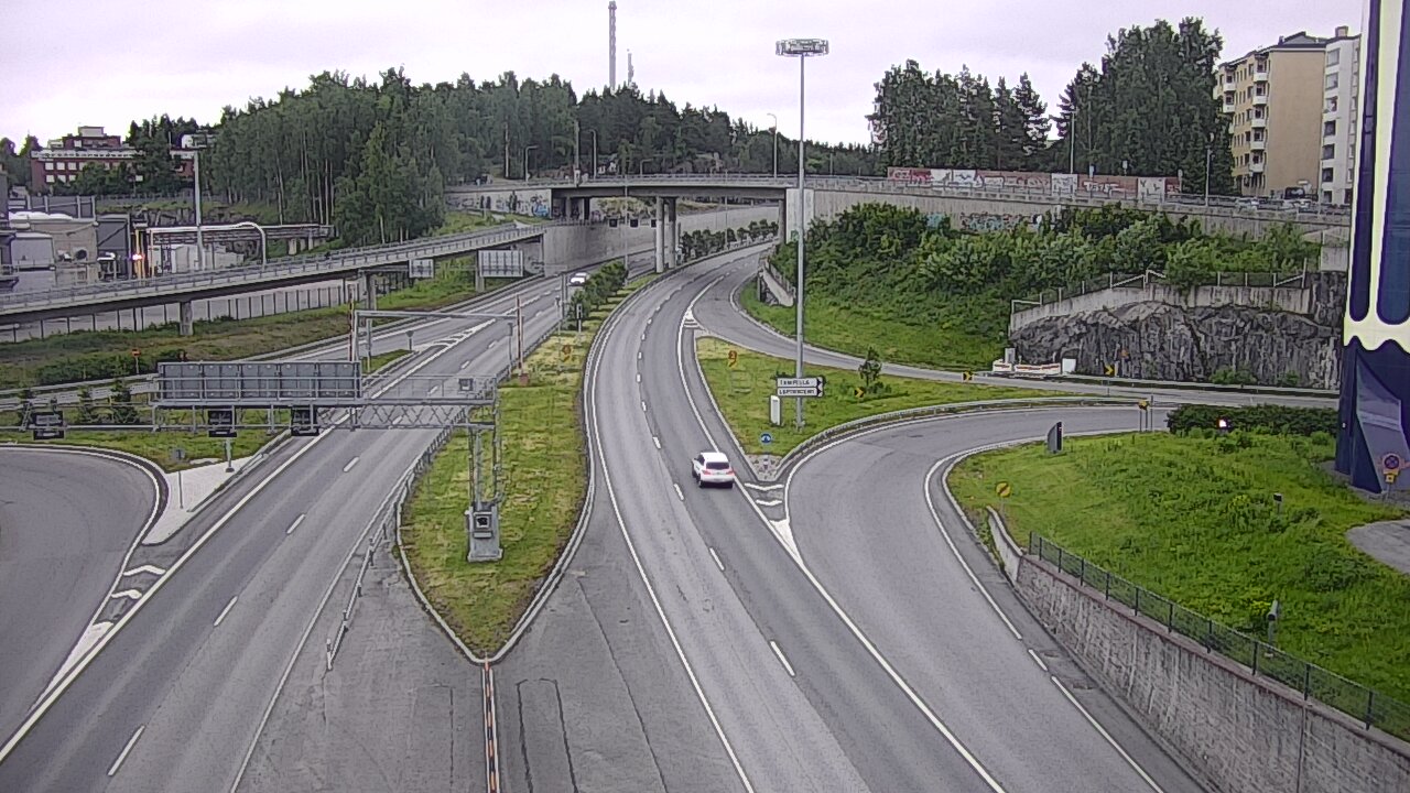 Kelikamerat Kuva Tie 12 Tampere, Rantatunneli Armonkallio, Tampere, Pirkanmaa