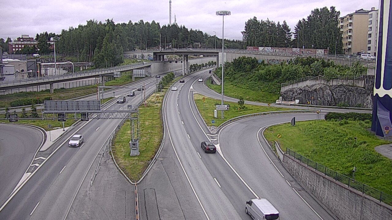 Kelikamerat Kuva Tie 12 Tampere, Rantatunneli Armonkallio, Tampere, Pirkanmaa