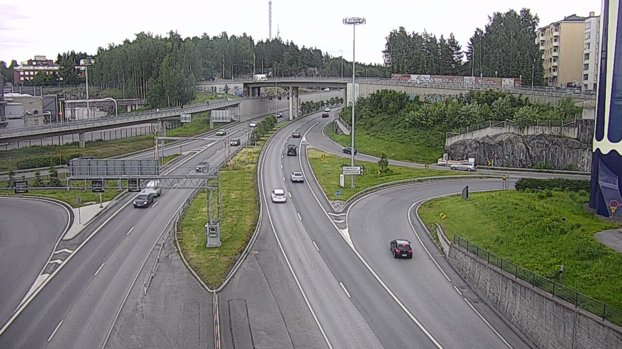 Kelikamerat Kuva Tie 12 Tampere, Rantatunneli Armonkallio, Tampere, Pirkanmaa