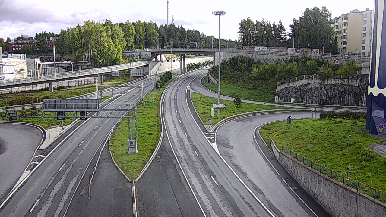 Weather Camera Image Road 12 Tampere, Rantatunneli Armonkallio, Tampere, Pirkanmaa