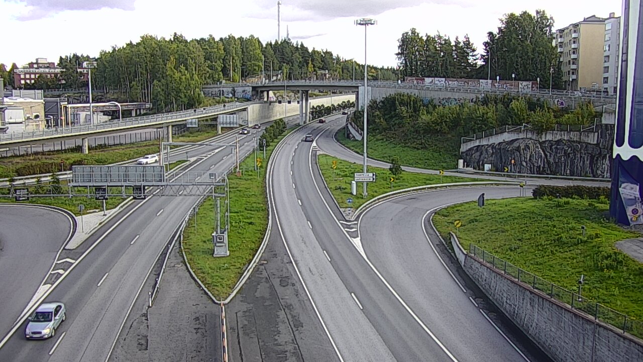 Weather Camera Image Road 12 Tampere, Rantatunneli Armonkallio, Tampere, Pirkanmaa