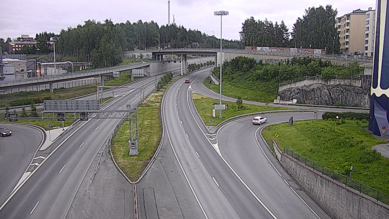 Kelikamerat Kuva Tie 12 Tampere, Rantatunneli Armonkallio, Tampere, Pirkanmaa