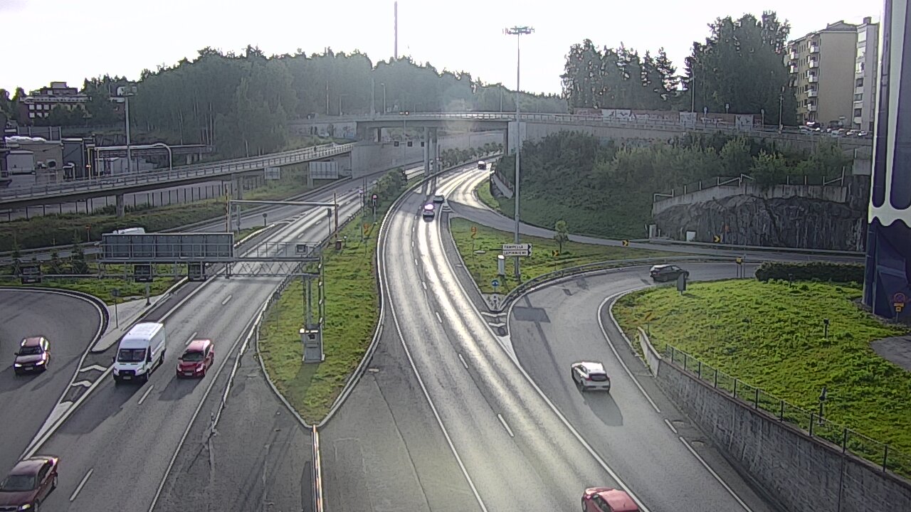 Kelikamerat Kuva Tie 12 Tampere, Rantatunneli Armonkallio, Tampere, Pirkanmaa