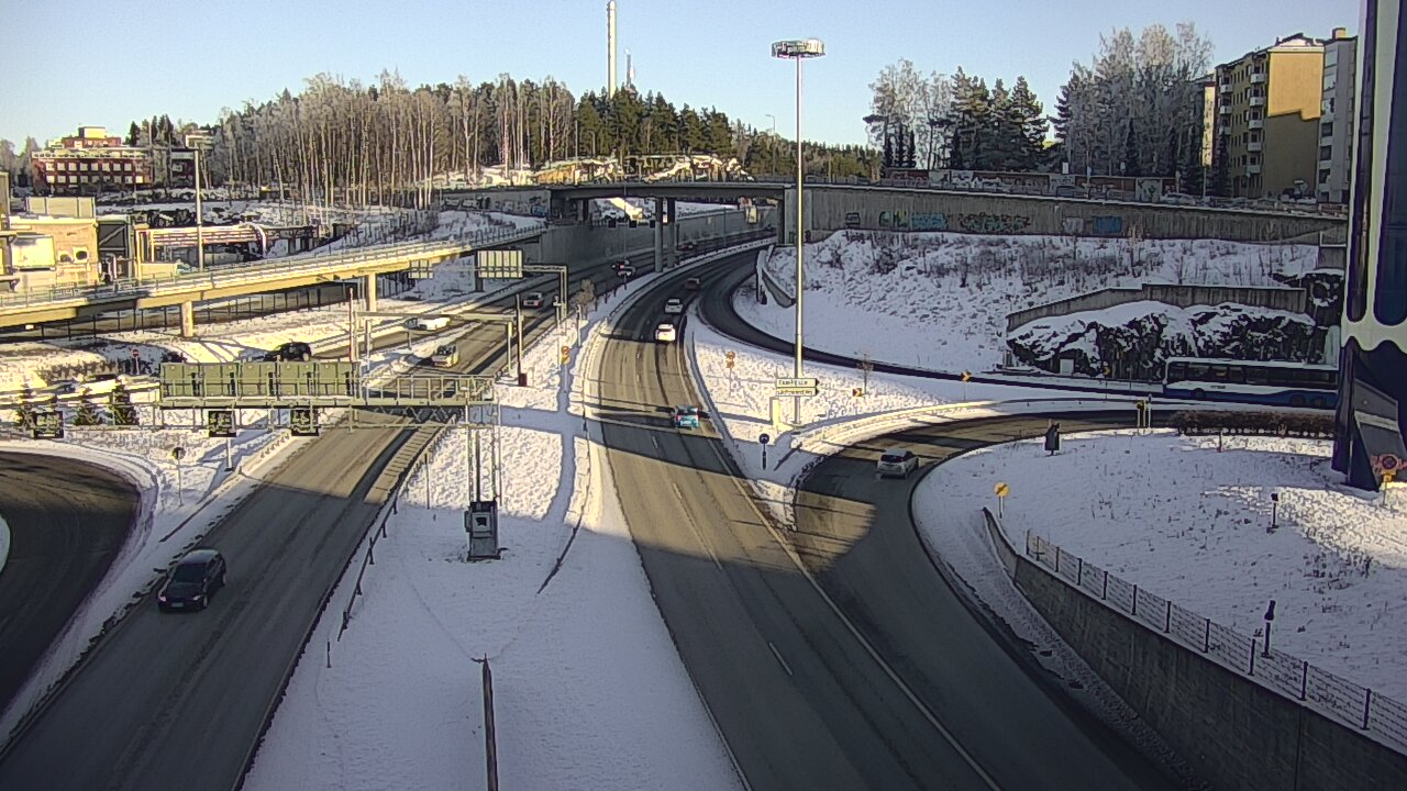 Weather Camera Image Road 12 Tampere, Rantatunneli Armonkallio, Tampere, Pirkanmaa