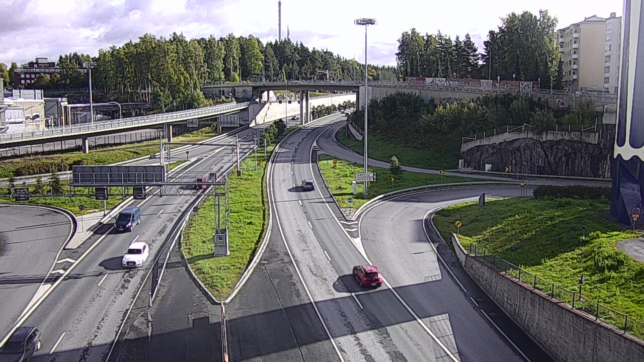 Weather Camera Image Road 12 Tampere, Rantatunneli Armonkallio, Tampere, Pirkanmaa