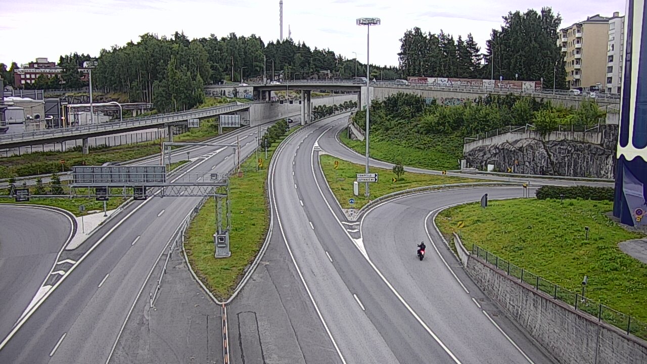 Weather Camera Image Road 12 Tampere, Rantatunneli Armonkallio, Tampere, Pirkanmaa