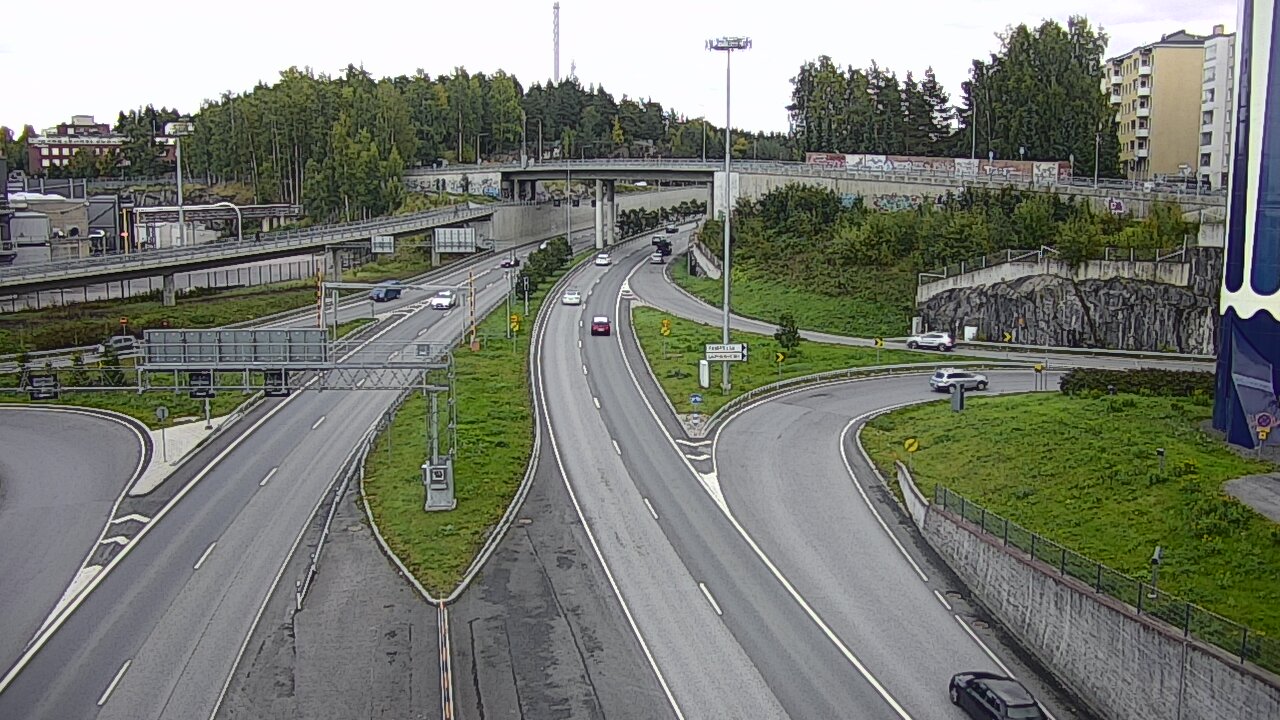 Weather Camera Image Road 12 Tampere, Rantatunneli Armonkallio, Tampere, Pirkanmaa