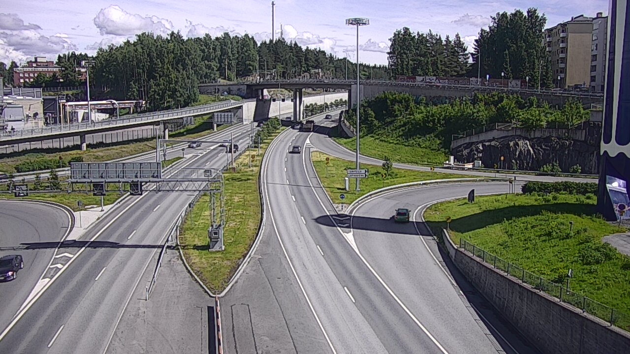 Kelikamerat Kuva Tie 12 Tampere, Rantatunneli Armonkallio, Tampere, Pirkanmaa